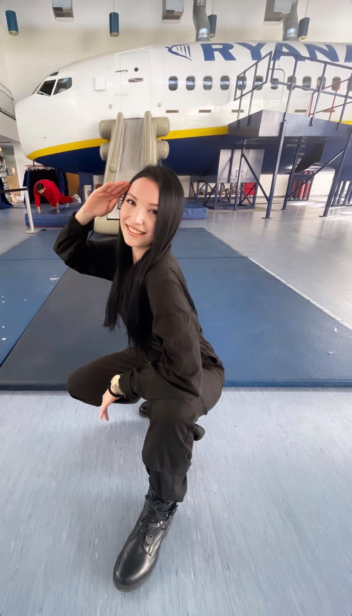 Manuela Tabara — Ryanair training